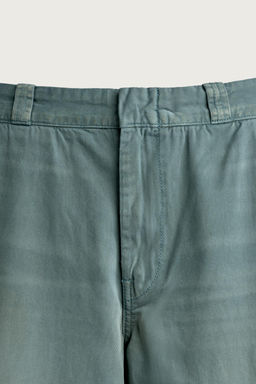 PANTAL?N CHINO DENIM / Verde - Zara фото 9