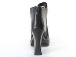 04-M3-1479 BLACK Ботинки зимние женские (натуральная замша, натуральный мех)