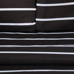 Постельное бельё Этель Дуэт Black stripes 143х215 см-2шт, 220х240 см, 70х70см-2шт, 100% хлопок, поплин  фото 2