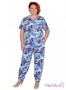 Футболка Модель №1875 размеры 44-84 - Plusmoda фото 6