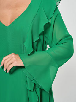 Платье 0372-1 бирюзовый - Dora фото 25