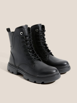 Детские ботинки GEOX J JUNETTE GIRL Артикул 4675252, черный  фото 2