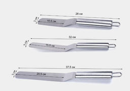 Лопатка-палетка изогнутая с металлической ручкой 37см (3065) - Мой органайзер фото 5