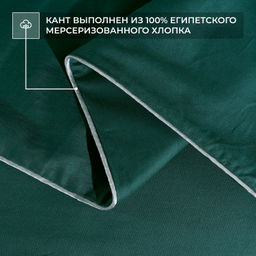 Наволочки Однотонный Сатин Элитный 100% египетский хлопок NE00957 /50-70 2 шт - Ситрейд фото 4