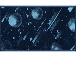 Полотенце 6с104.411ж1 Брызги(т.синий2) махровое 67х40см