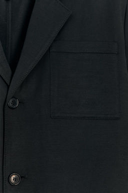 STRAIGHT LINEN BLEND COAT 50TH ANNIVERSARY - Zara фото 4