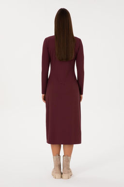 Kad_n Bordo _rme Elbise Sepette S_rpriz _ndirim - U.s. polo assn фото 4