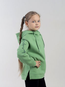 CRB wear / CWJG 63943-37 Толстовка для девочки,зеленый  фото 2