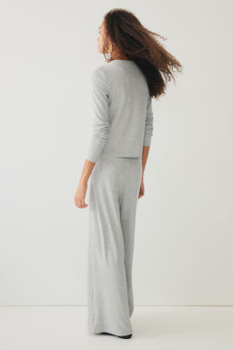 Pantal?n gofrado con cord?n de ajuste - H&m фото 7