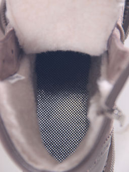 Ботинки 319.taskanaka.Тауп майами+капучино замша/шерсть