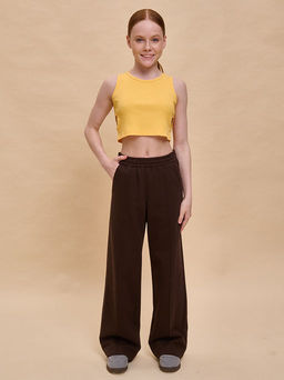 PELICAN, брюки для девочек, Шоколадный