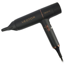 Harizma Фен для волос с бесщеточным мотором / Vector h10226, 1700 Вт, черный