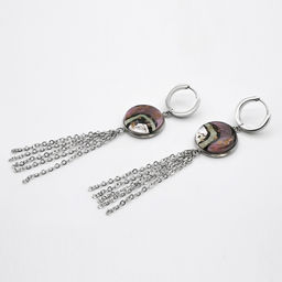 Серьги из муранского стекла FRESHNESS LS3314 - Vloes фото 2