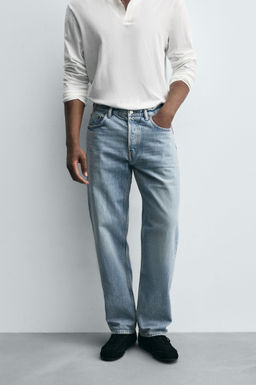 JEANS STRAIGHT FIT / Azul medio - Zara фото 2