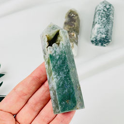 Кристалл из Агата мохового - Радуга самоцветов фото 3