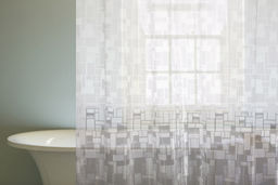 Занавеска для ванной EVA 3D Эффект Геометрия, SC-EV-03 108745