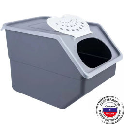 Контейнер для овощей 11,2л 21,7*32,3*22см серый