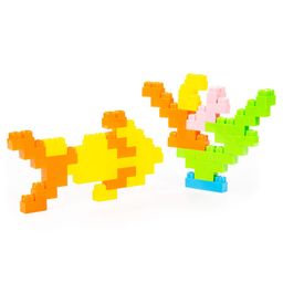 Конструктор Малютка (132 элемента) (в контейнере) - Полесье фото 2