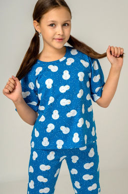 Новогодняя пижама для девочки с брюками Happyfox - Happy fox фото 9