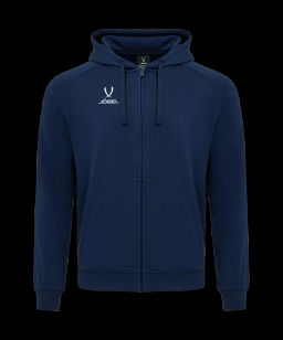Худи JOGEL ESSENTIAL Club reglan Cotton Zip Hoodie Z4, темно-синий  фото 2