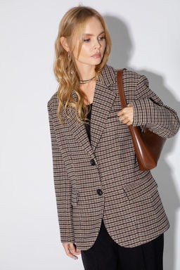 Жакет Pirs 4842 бежевый+ черный  фото 3