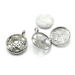 Кулон открывающийся Снежинка 25*25мм с бирюзой - Радуга камня фото 12