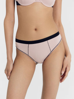 Цена за 2 штуки! Трусы женские слипы в розовом цвете персиковый румянец 412583