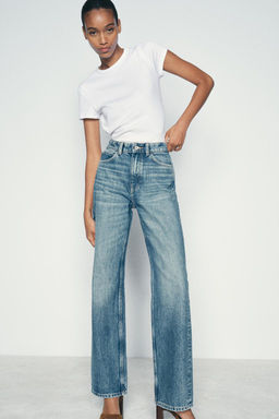 Z1975 RELAXED FIT HIGH-WAIST JEANS - Zara фото 2