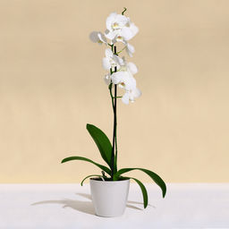 Цена за 2 шт. Кашпо для цветов, d=19 см, 3.5 л, пластик, белое