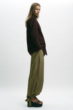 BLAZER CRUZADA OVERSIZE / Marr?n - Zara фото 5