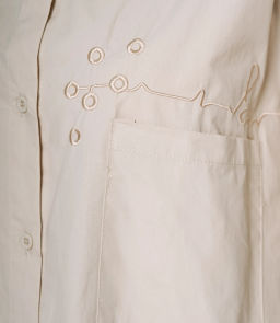 Рубашка #КТ2210 (3), бежево-серый - Dommod фото 5