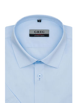 Сорочка мужская короткий рукав GREG 210/207/ZVN STRETCH  фото 3