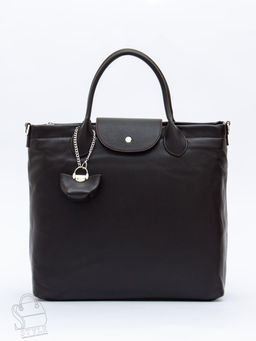 Сумка женская кожаная 1006LP d.coffee Polina&Eiterou  в Новосибирске