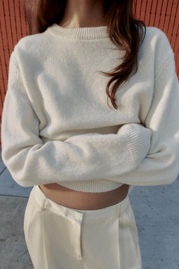 PLAIN KNIT JUMPER - Zara фото 3