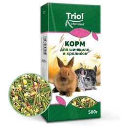 TRIOL корм д/шиншил и кроликов 500 г. /20 КФ01300 40111007