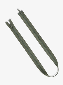 Цена за 10 шт. Молния «Трактор», №8, разъёмная, 2 замка, замки автомат, 100 см, хаки