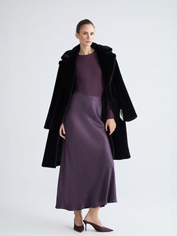 Beli Lastikli A Kesim Saten Etek