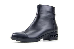 Ботильоны 323.irma5.black /шерсть