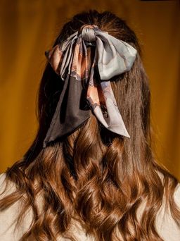 Шелковая резинка-платок BANTP006 - Sahar art lab фото 3