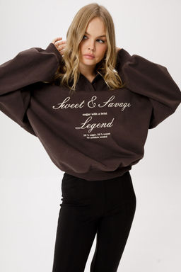 Свитшот Pirs 6400 коричневый  фото 4