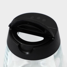 Баночки для специй с пластмассовой крышкой Доляна «Отто», набор 4 шт.: 140 мл, 6.2×8.4 см, стекло