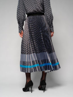 Юбка женская 12411-38033 black/grey - Eleganzza фото 5