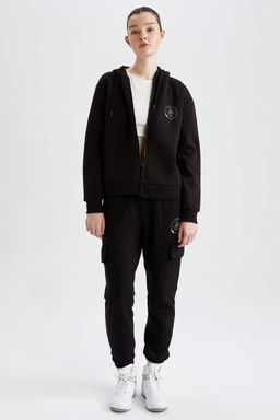 DeFactoFit Толстовка Oversize с капюшоном на молнии  фото 5