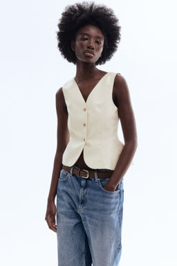 Chaleco con escote de pico - H&m фото 2