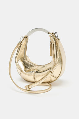 OVAL BAG WITH METAL STRAP - Zara фото 17