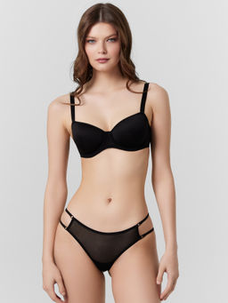 Бюстгальтер макси женский черный - Mark formelle фото 4