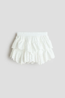 Falda de algod?n con bordado ingl?s - H&m фото 2