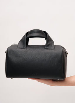 Кожаная сумка Bowling DBR 31378 черный фото 5