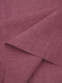 Крапива Рами (Ramie) цв.Лилово-бордовый флер, ш.1.4м, крапива-100%, 240гр/м.кв - Купава фото 9