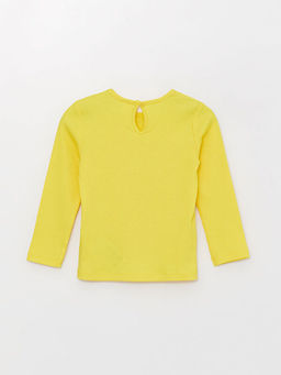 Bisiklet Yaka Uzun Kollu Basic K?z Bebek Pijama Tak?m? - Waikiki фото 3